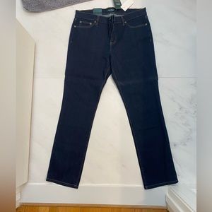 Polo Ralph Lauren navy jeans. Straight fit. Size 10 L 30. Brand new with tags.